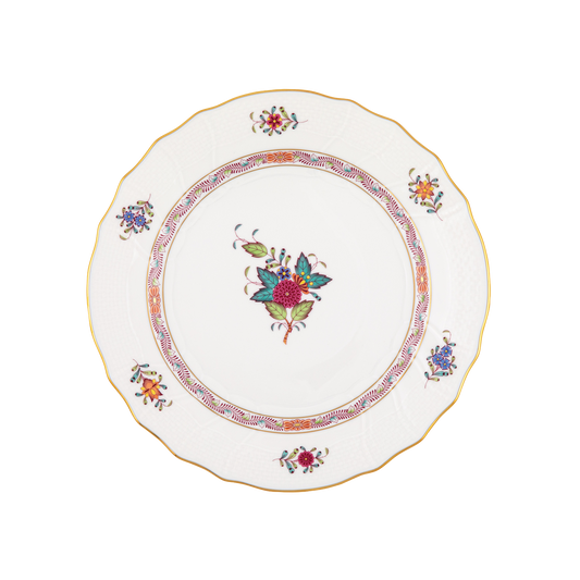 Herend Chinese Bouquet Multicolor Dinner Plate | 10.5in