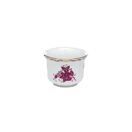 Herend Chinese Bouquet Raspberry Mini Cachepot | 4.5x4.5in
