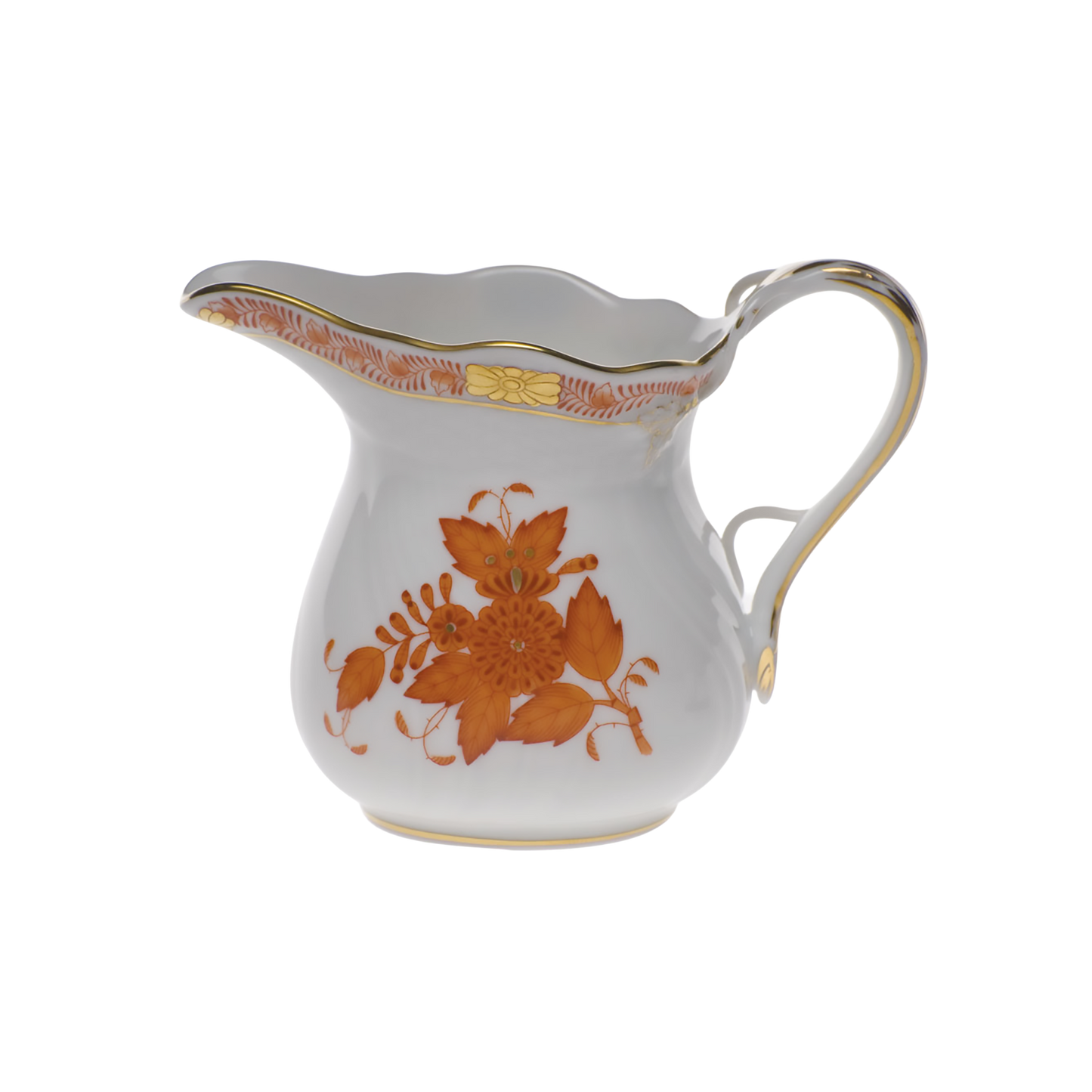 Herend Chinese Bouquet Rust Creamer | 6oz