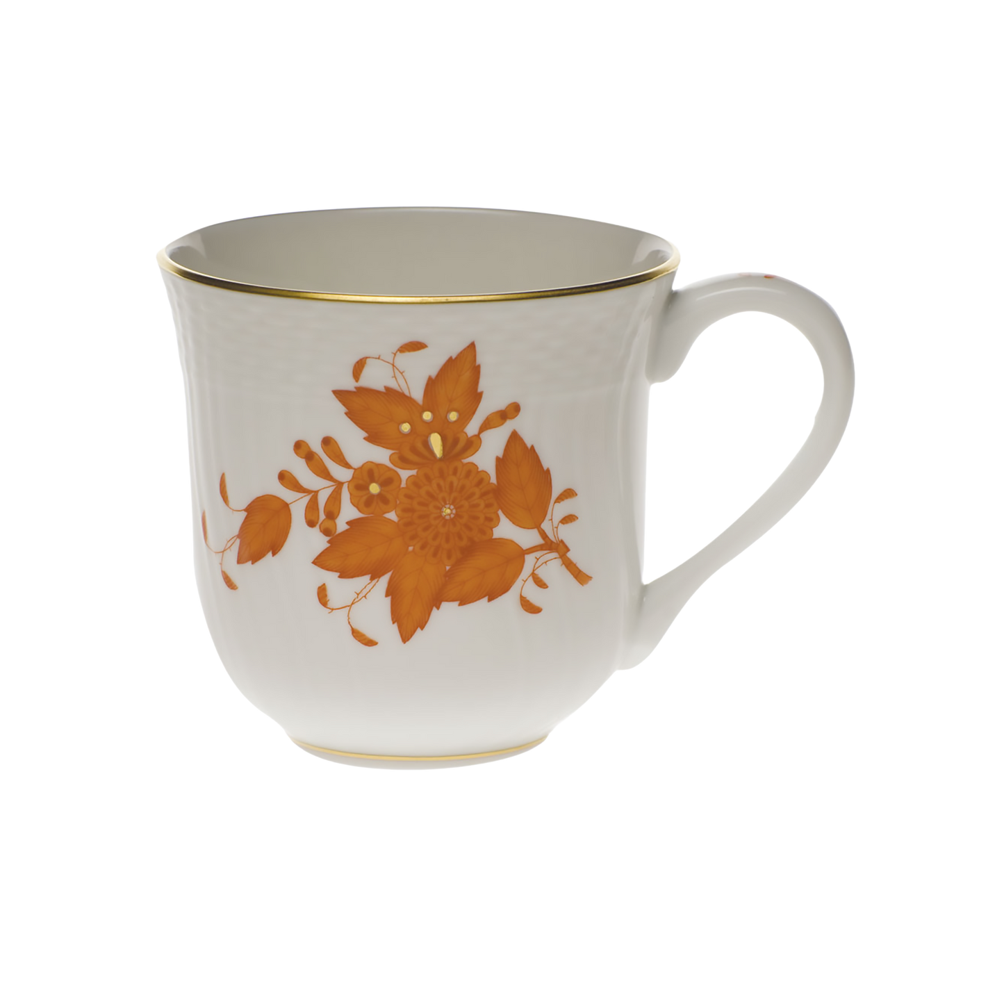 Herend Chinese Bouquet Rust Mug | 10oz