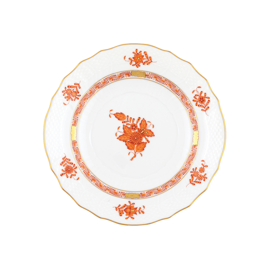 Herend Chinese Bouquet Rust Salad Plate | 7.5in
