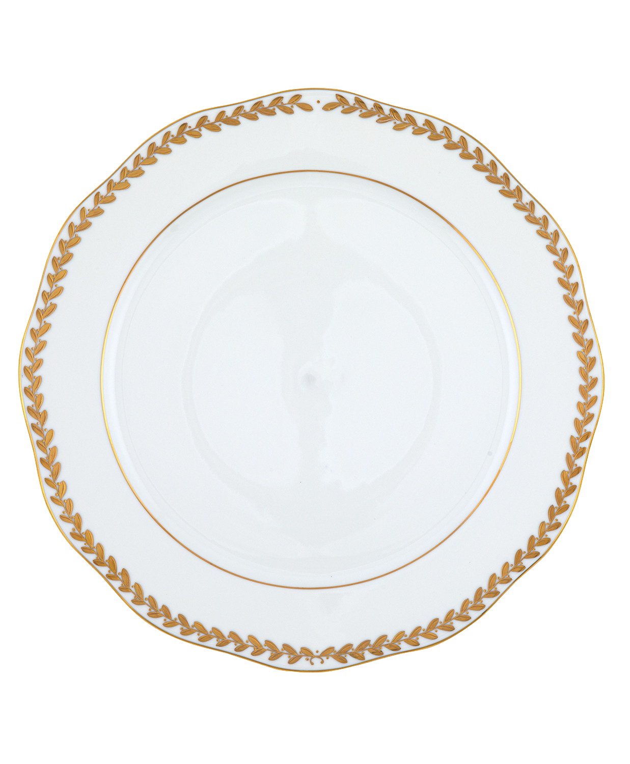 Herend Golden Laurel Dinner Plate | 10.5in