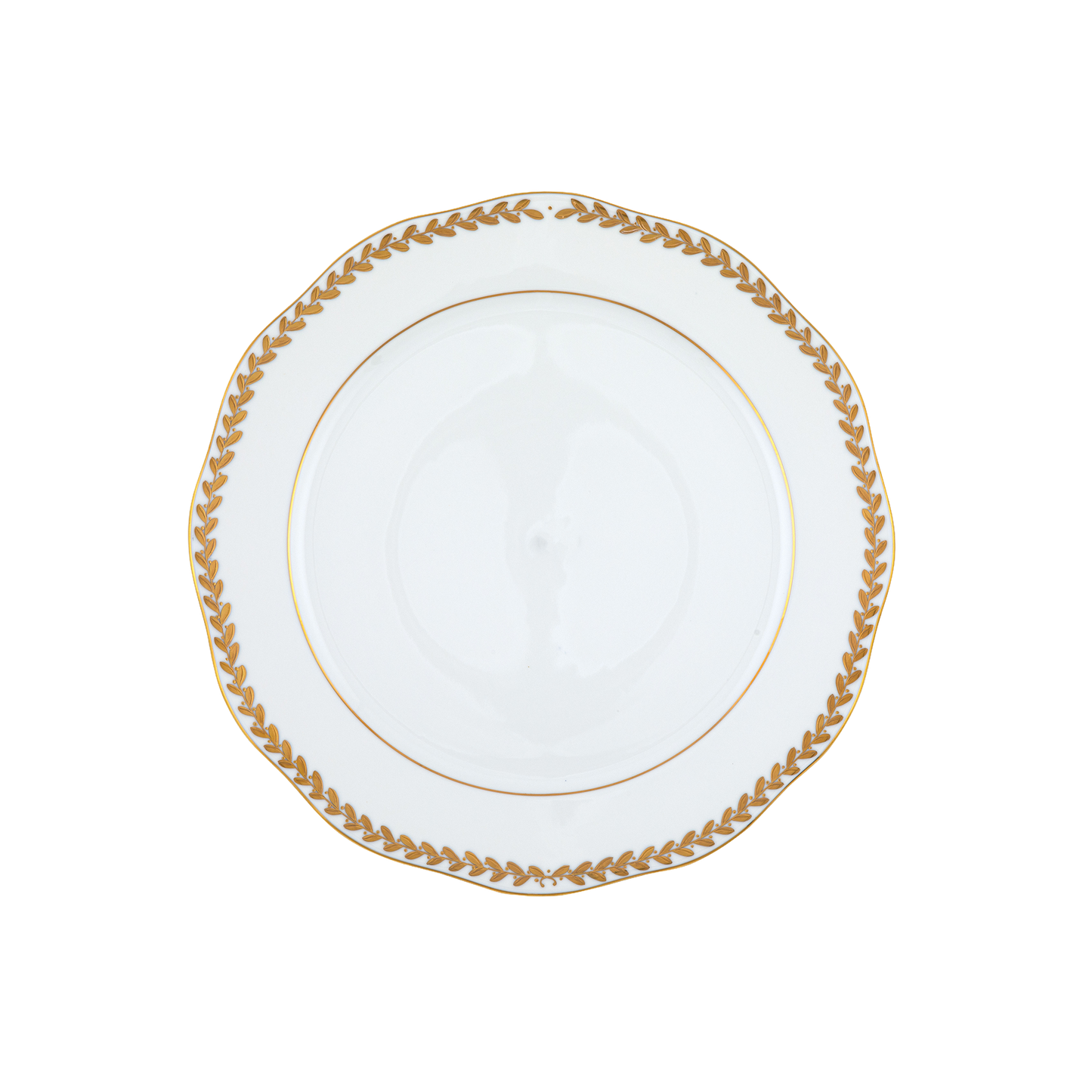 Herend Golden Laurel Service Plate | 11in