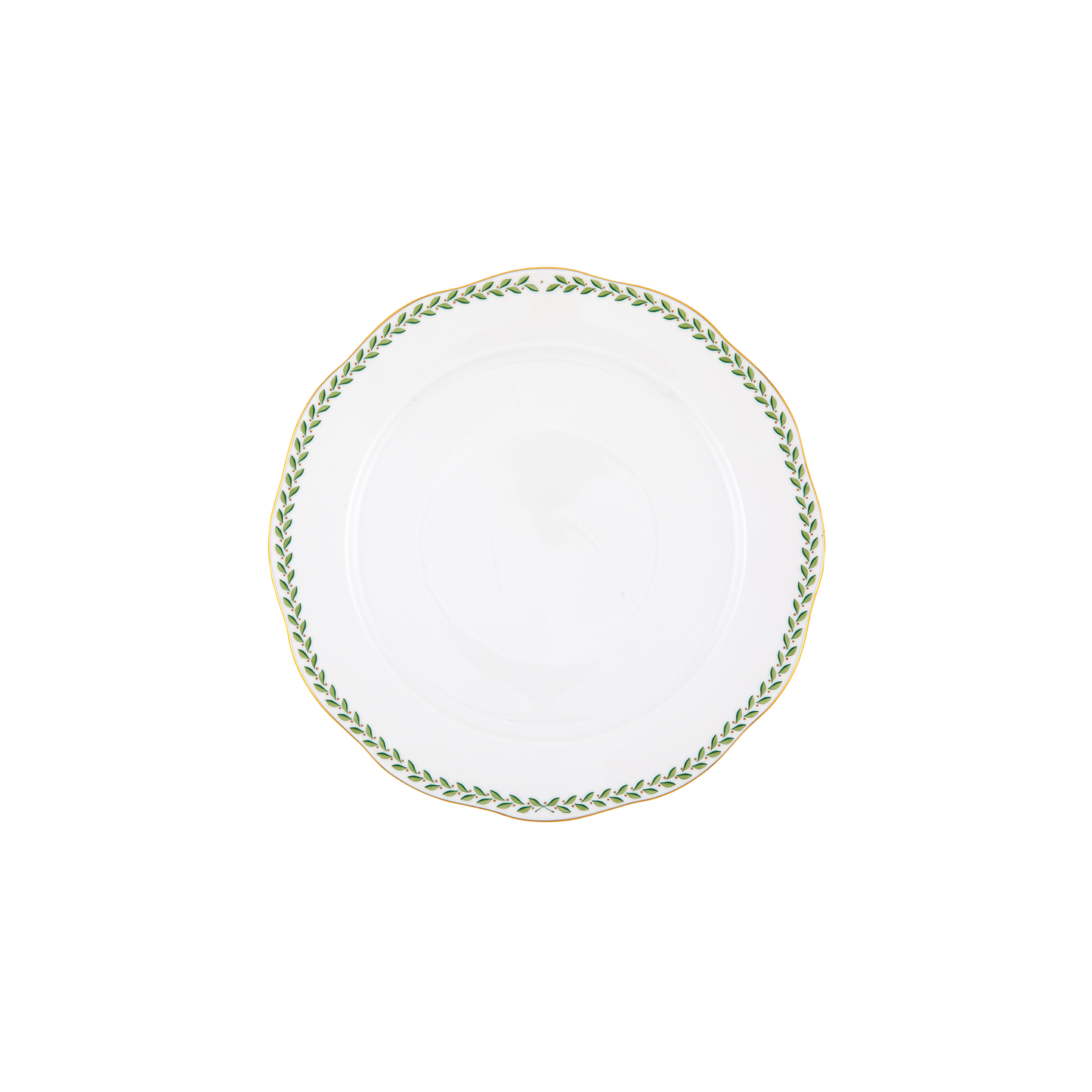 Herend Green Laurel Salad Plate | 7.5in