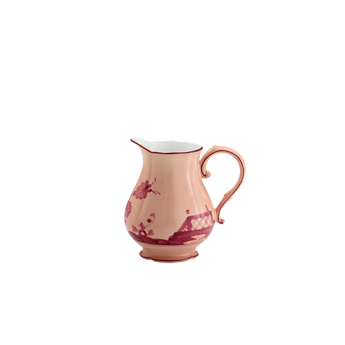 Ginori 1735 Oriente Italiano Vermiglio Milk Pitcher | 9.5oz