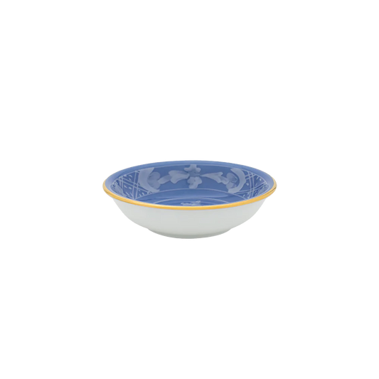 Ginori 1735 Oriente Italiano Soy Sauce Dish | Pervinca Blue 0.75in