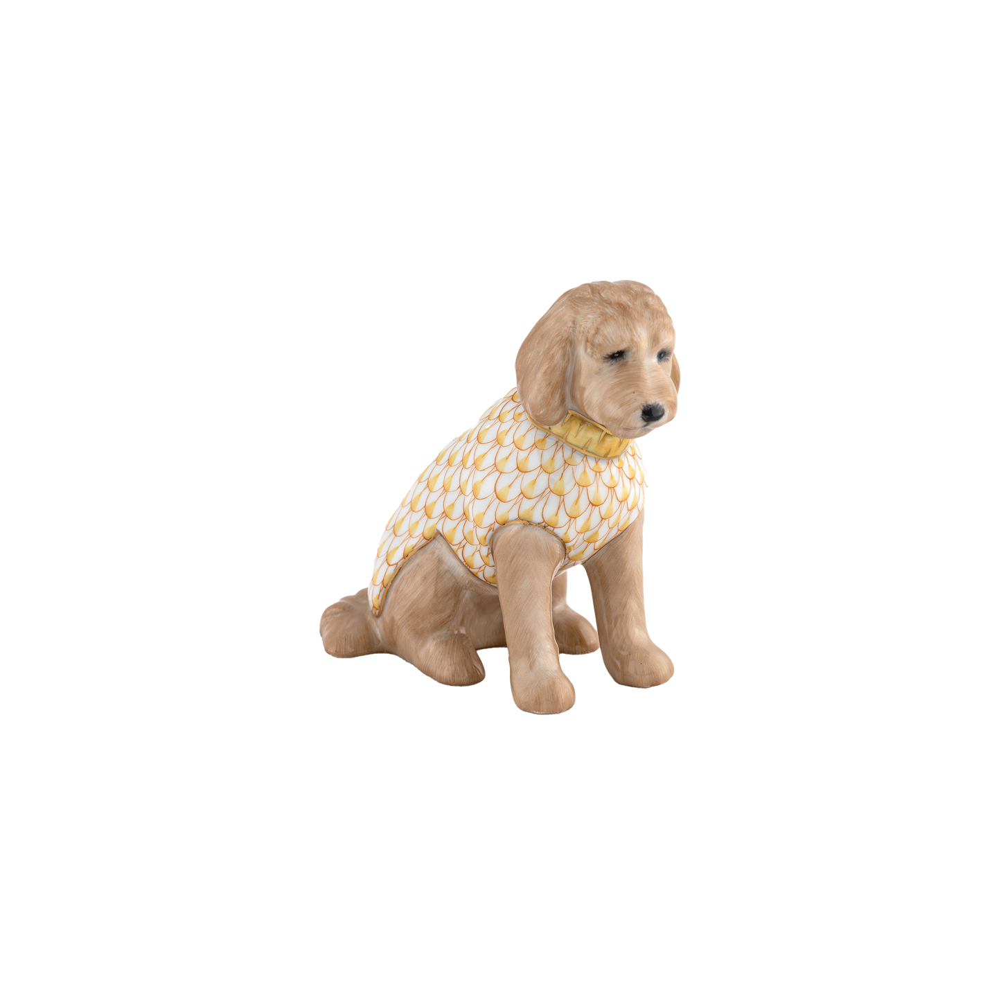 Herend Labradoodle | 3.25in Butterscotch