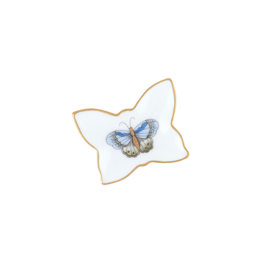 Herend Small Butterfly Tray | 2.25in Blue
