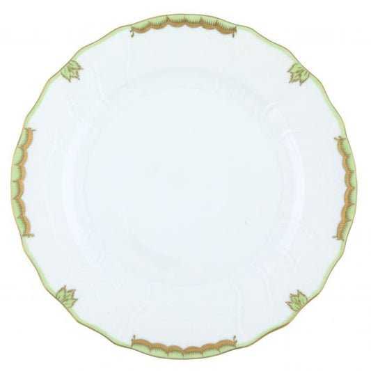 Herend Princess Victoria Green Dinner Plate | 10.5in