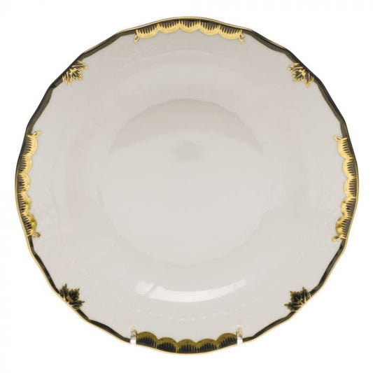 Herend Princess Victoria Black Dessert Plate | 8.25in