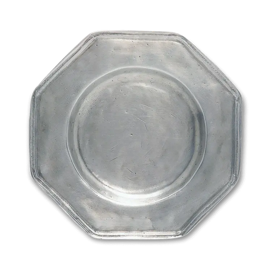 Match Pewter Antique Octagonal Coaster | 6.7in