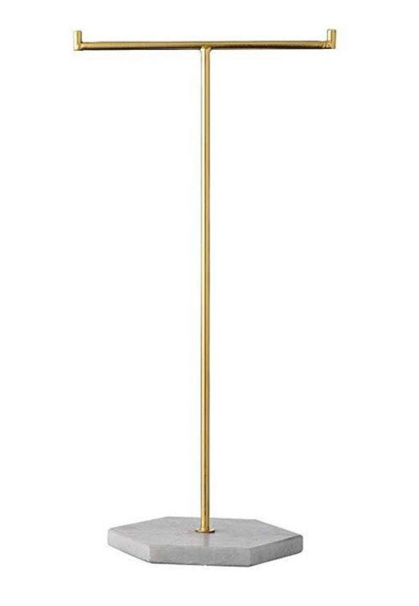 16" Marble Jewelry Stand