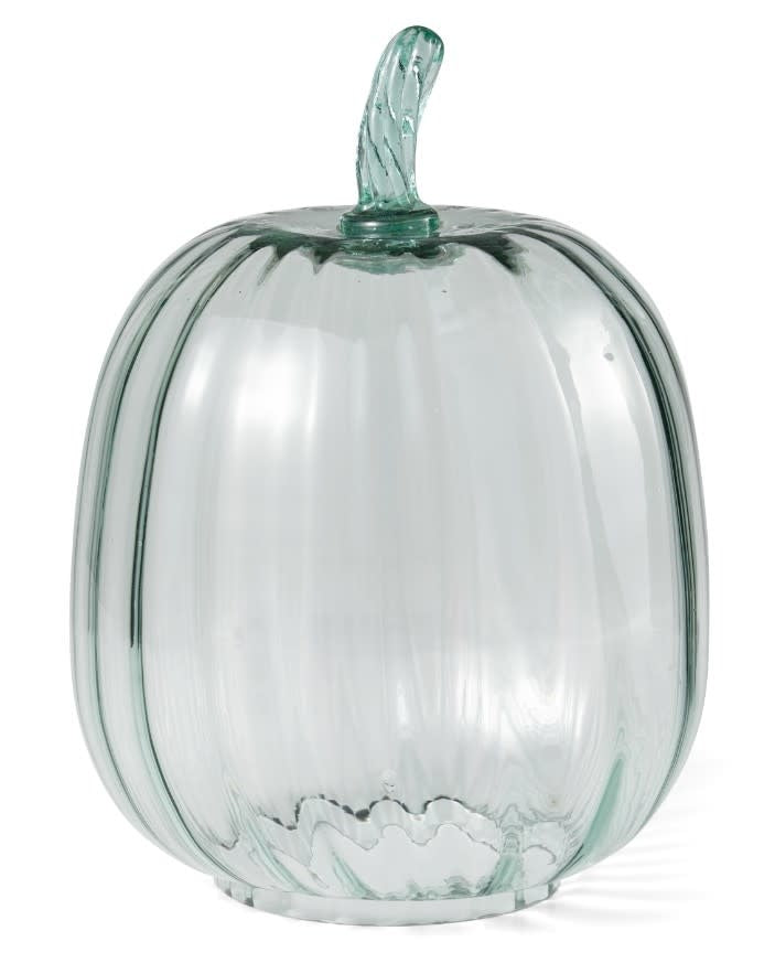 Glass Pumpkin Cloche | 11in