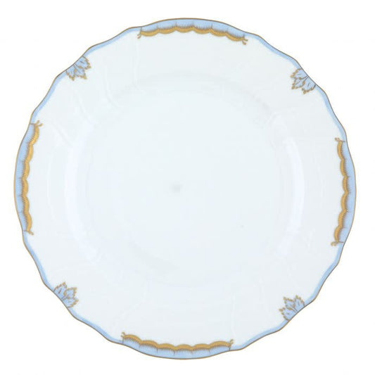 Herend Princess Victoria Light Blue Dinner Plate | 10.5in