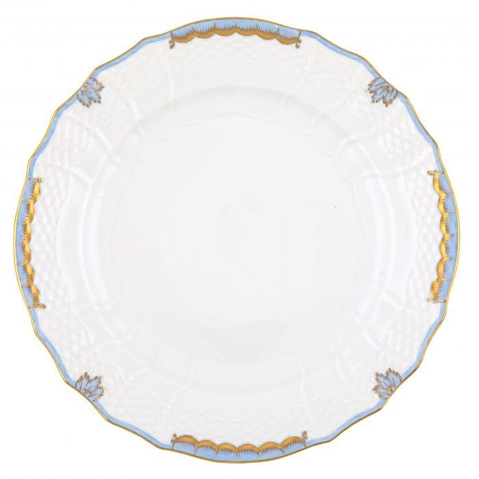 Herend Princess Victoria Light Blue Service Plate | 11in