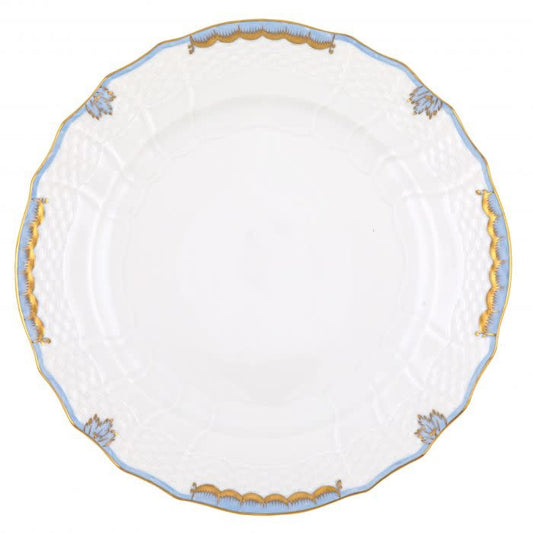 Herend Princess Victoria Light Blue Service Plate | 11in