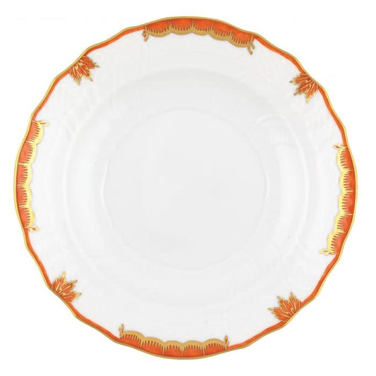 Herend Princess Victoria Rust Salad Plate | 7.5in