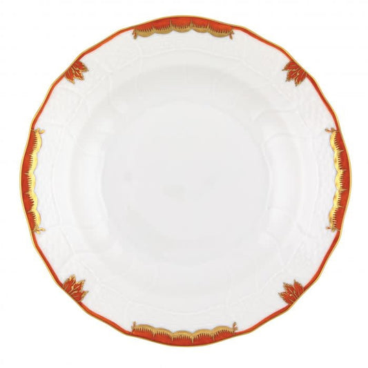 Herend Princess Victoria Rust Dessert Plate | 8.25in