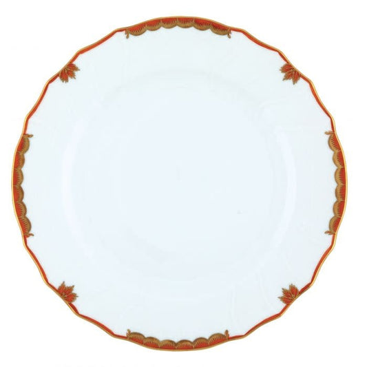 Herend Princess Victoria Rust Dinner Plate | 10.5in