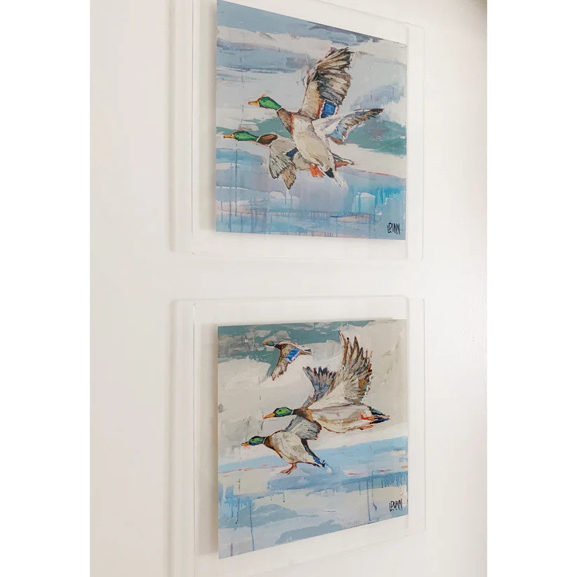 Lauren Dunn Original Art Print Acrylic Frame | Sunny Days 16x16