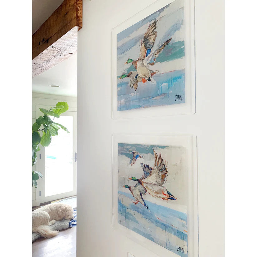 Lauren Dunn Original Art Print Acrylic Frame | Sunny Days 16x16
