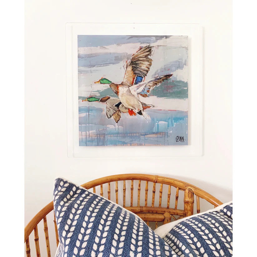 Lauren Dunn Original Art Print Acrylic Frame | Sunny Days 16x16