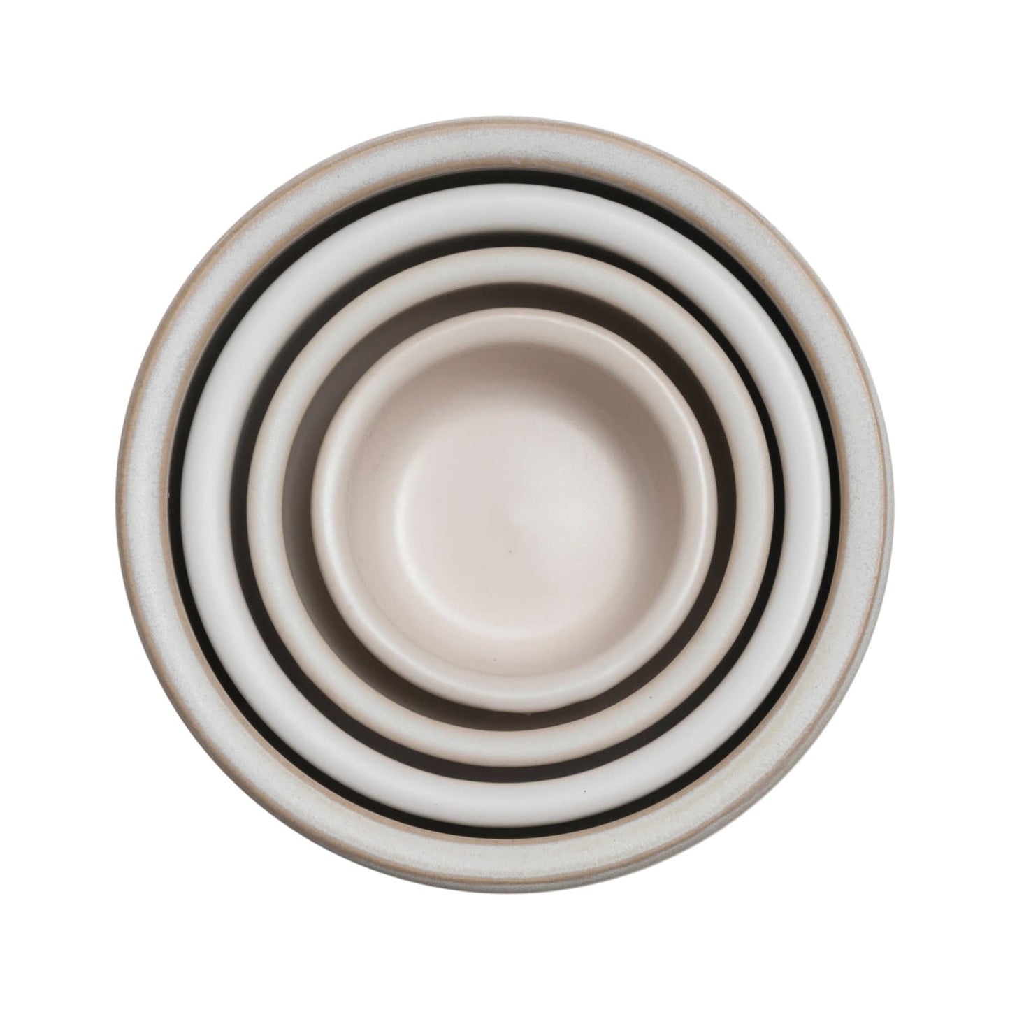 Stoneware Nesting Bowl Set of 4