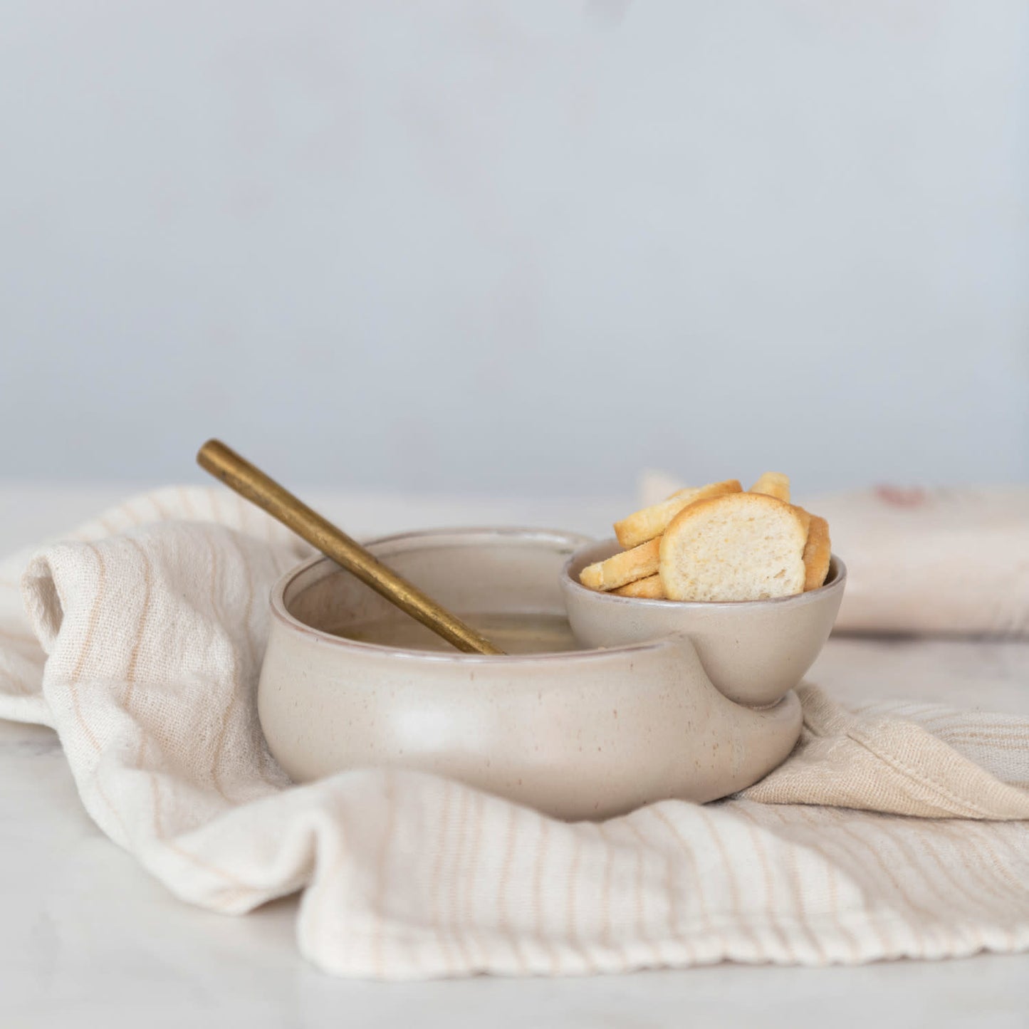 Glazed Stoneware Soup Bowl | 6.8in