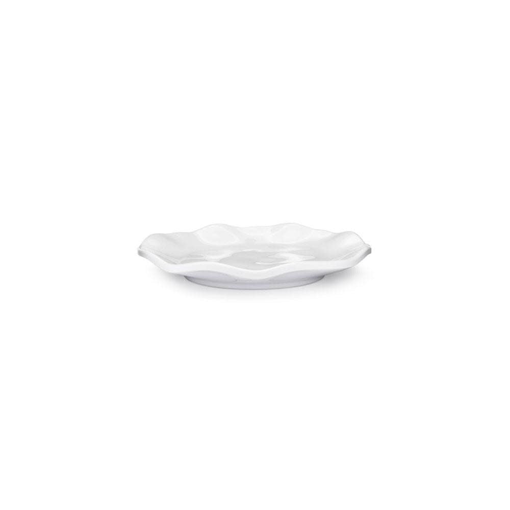 Ruffle Round Appetizer Plate