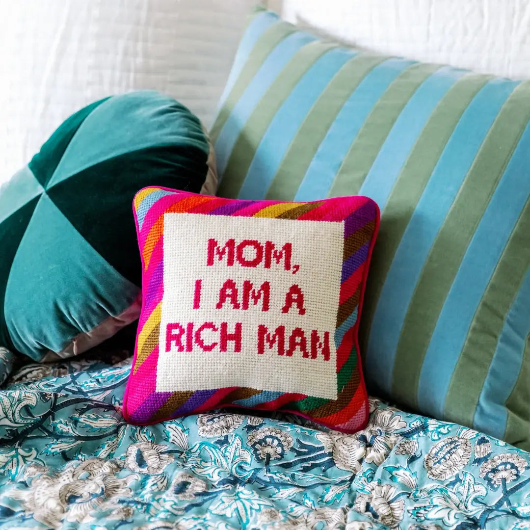 Needlepoint Pillow | Cher Knows Best