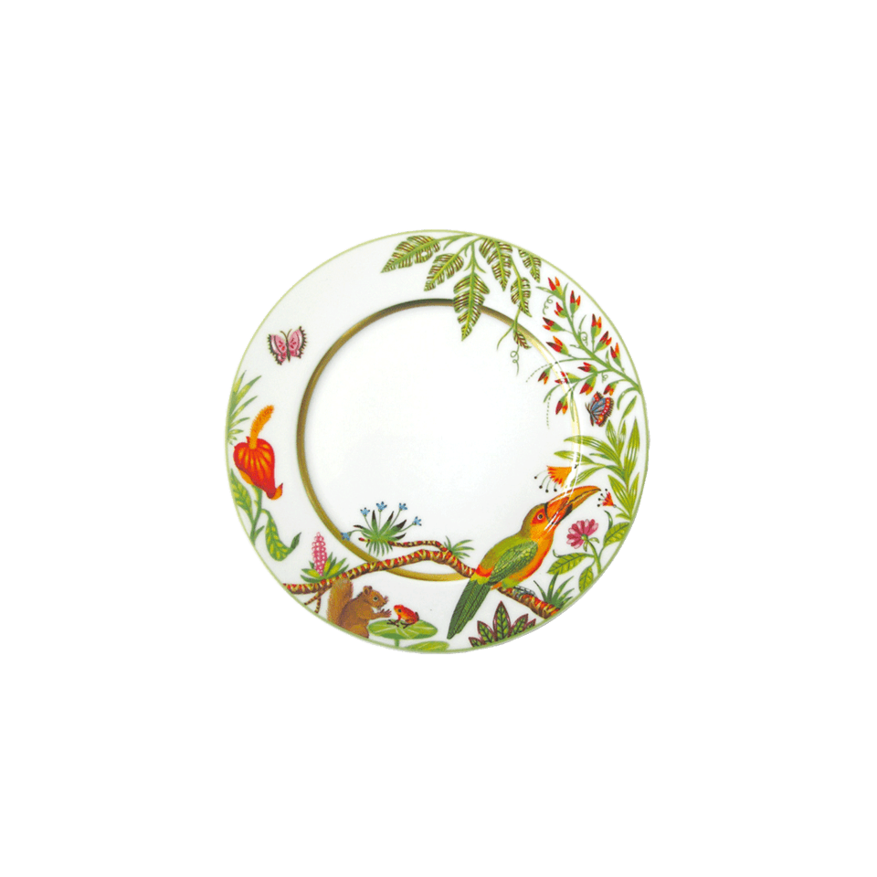 Haviland Alain Thomas Toucan Dessert Plate | 8.75in