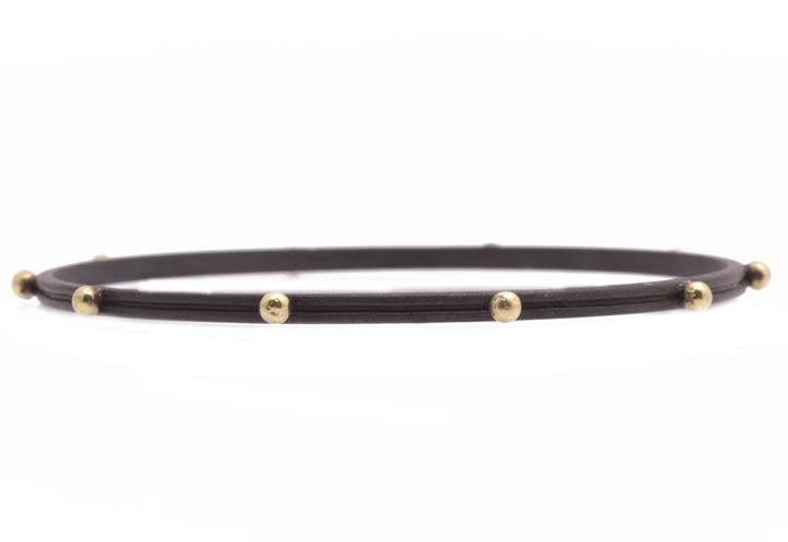 MN OW Gold Granulation Bangle