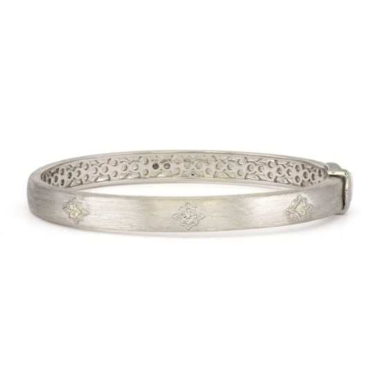Moroccan Star Wide Bangle