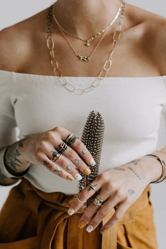 Flared Spring Fling Ring