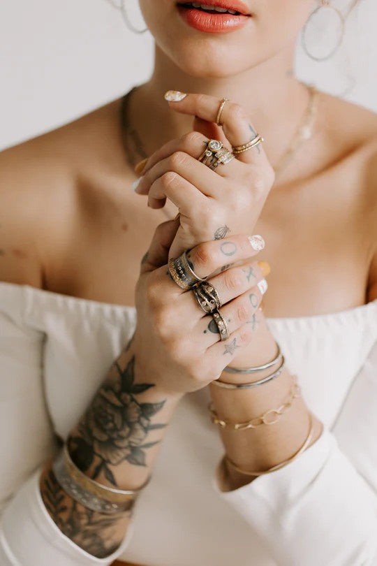 Flared Spring Fling Ring