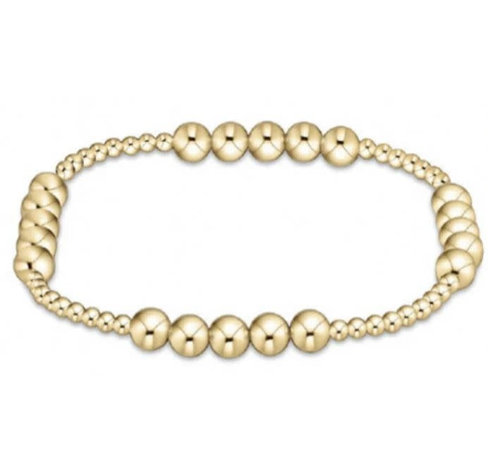 eNewton Classic Blissful Pattern Bracelet | 2.5mm + 5mm