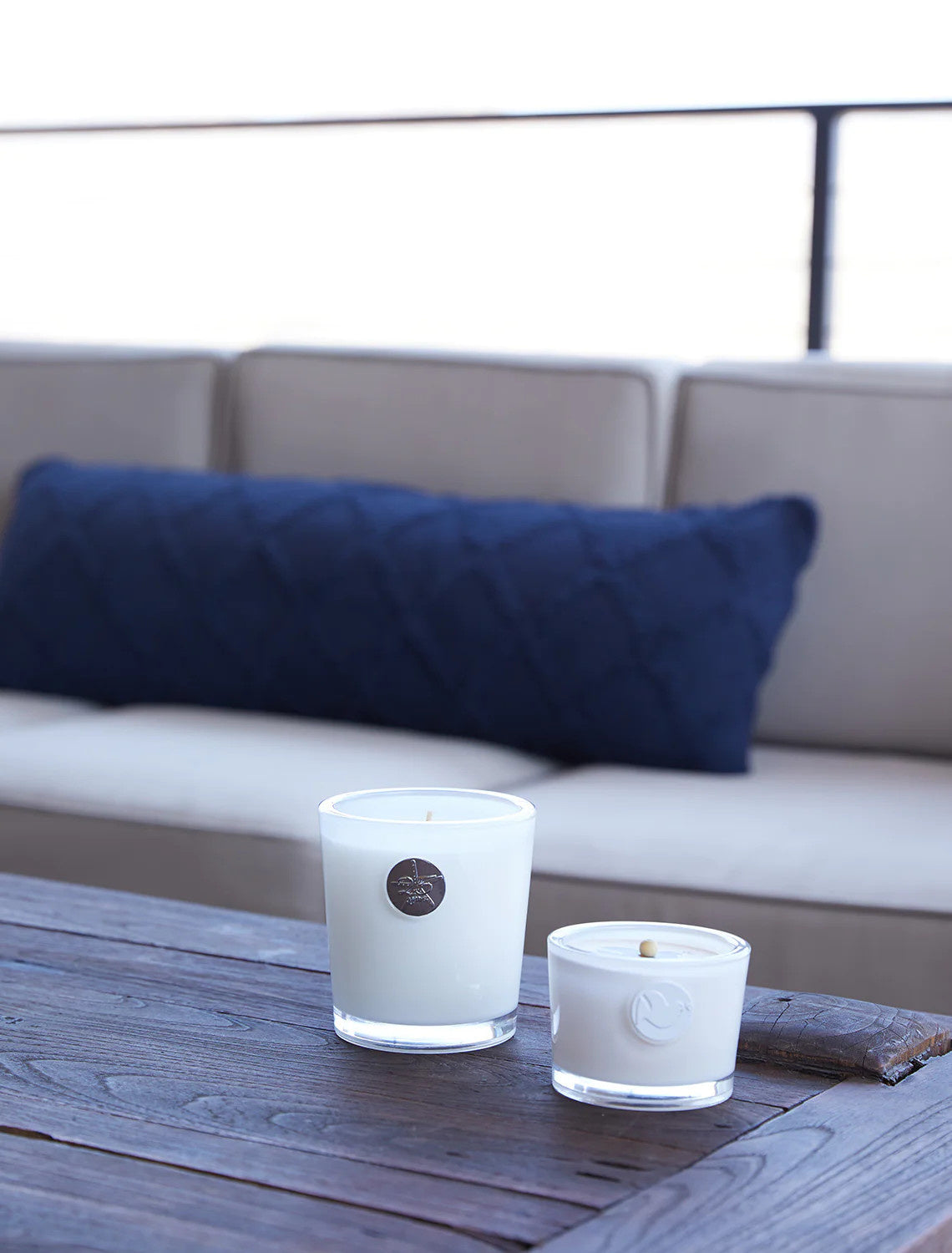 BFD CC Diamond Jacquard Throw - INDIGO