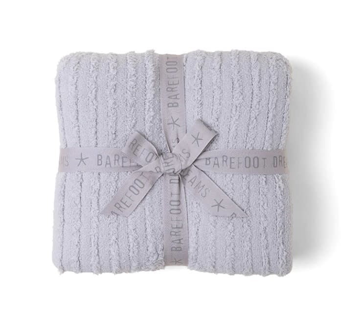 Cozychic Angular Rib Blanket 4 Oyster Oyster