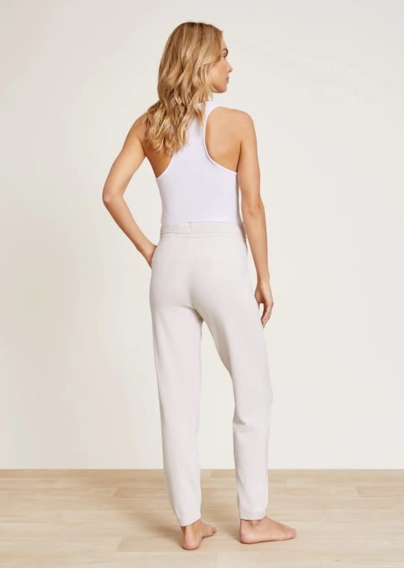 Ribbed Tunnel Jogger | Almond M