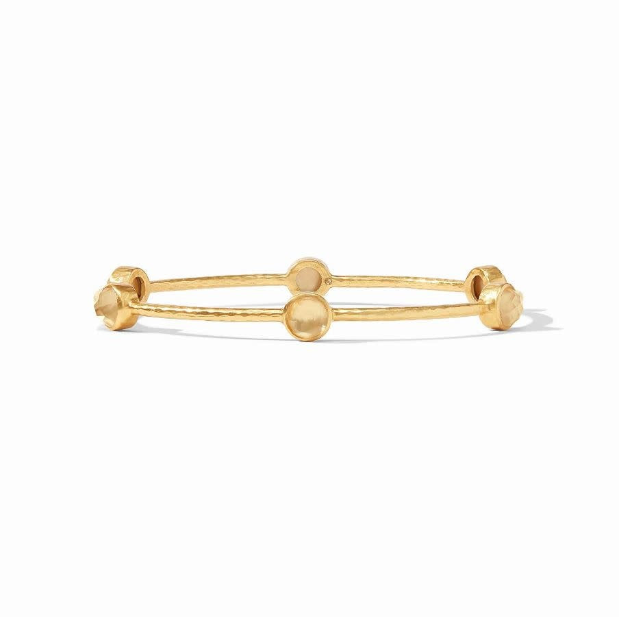 Milano Luxe Bangle-Iridescent Champagne-M