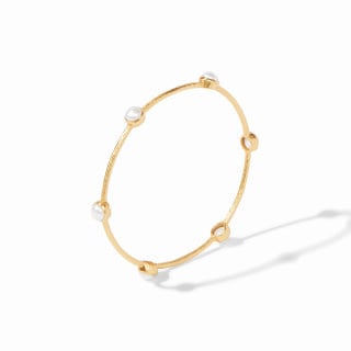 Milano Luxe Bangle-Pave Cubic Zirconia-M