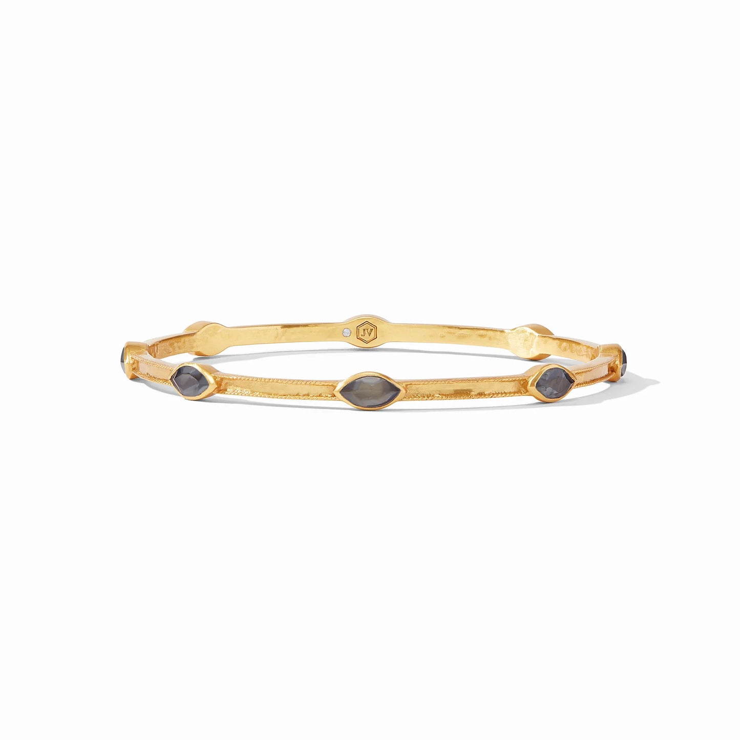 Monaco Bangle Bracelet | Medium Charcoal Blue