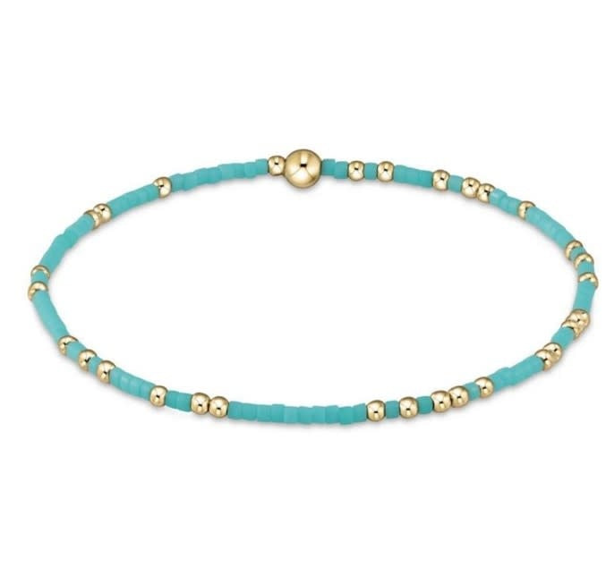 Hope Unwritten Bracelet |  Cyan