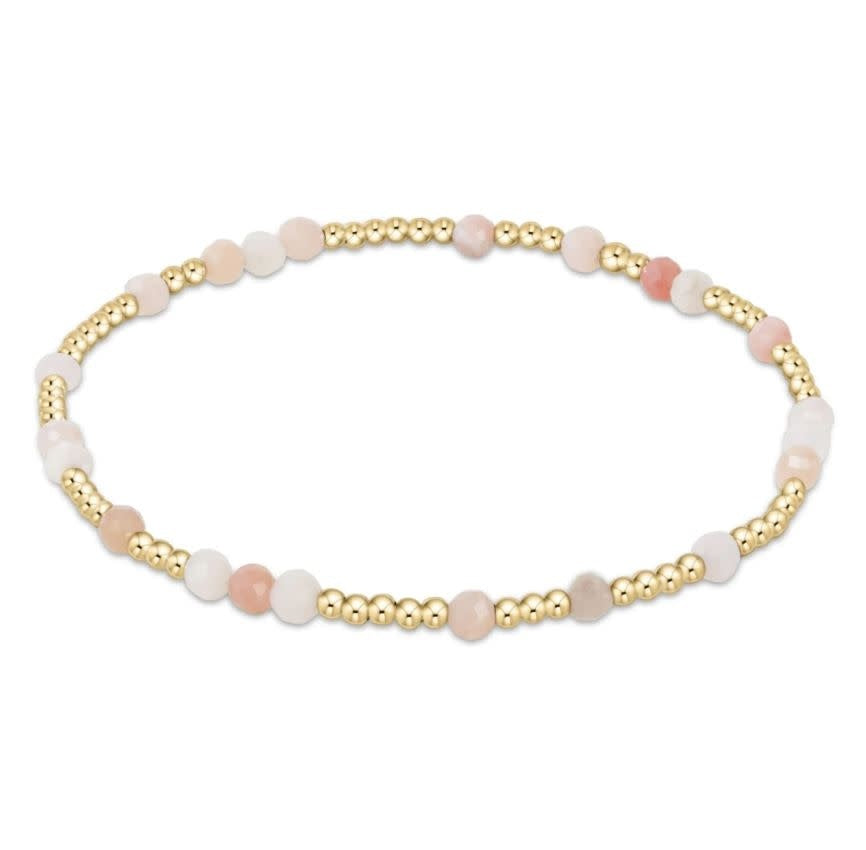 eNewton Hope Unwritten Gemstone Bracelet | Pink Opal