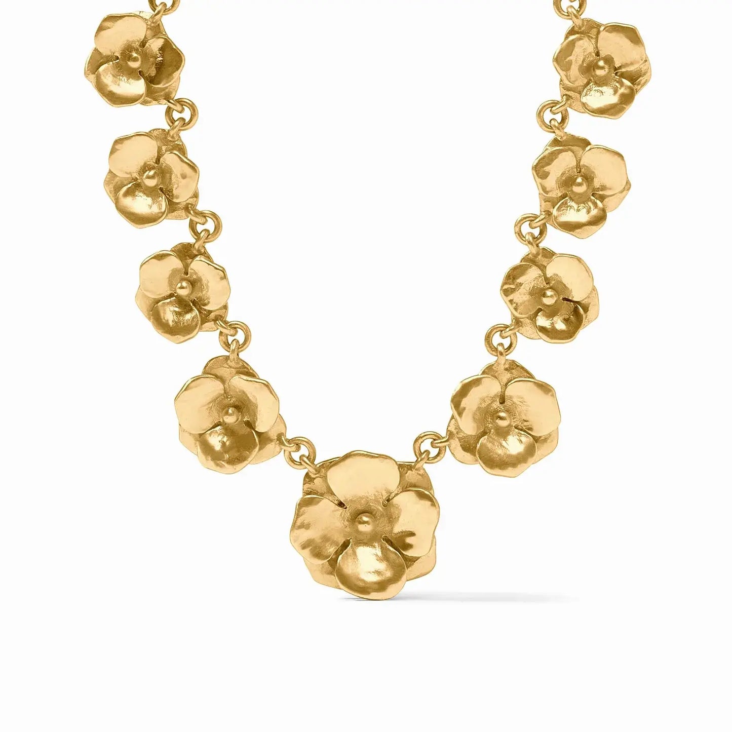 Flower Bloom Demi Station Necklace | 17-20in