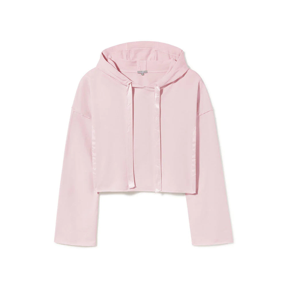 Bianca Satin Inset Hoodie |