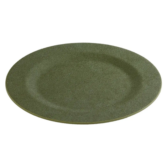 Bodrum Stingray Charger Plate Set of 4 | 16in Hunter