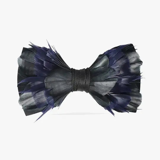 Brackish Topsail Feather Bow Tie