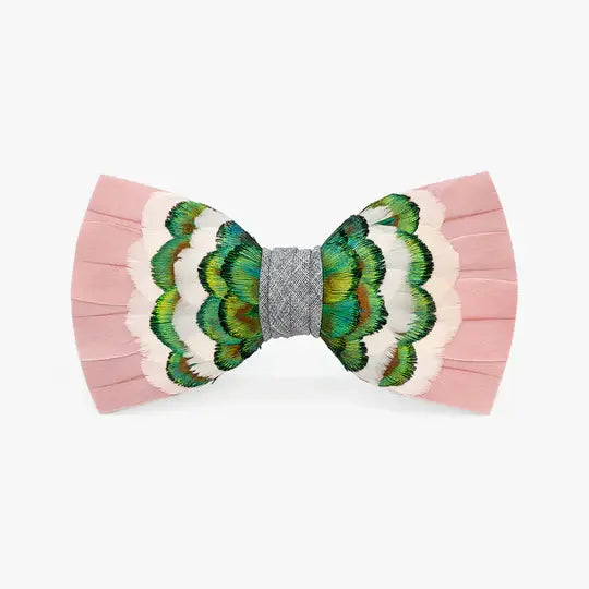 Brackish Scottsdale Feather Bow Tie
