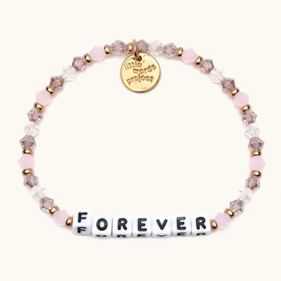 Forever Bridal Beaded Stretch Bracelet